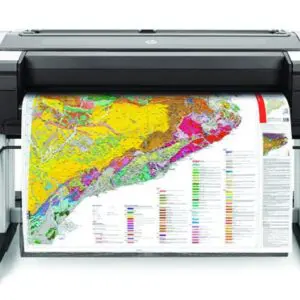 Ploter DesignJet T1700dr PostScript 1VD88A
