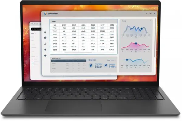 Laptop Dell Pro Essential 15 PV15265 W11P AMD Ryzen 5 220|16GB|512 SSD|AMD Radeon|WLAN + BT|15.6 FHD|Backlit Kb|3 Cell|65W|3YPS Black