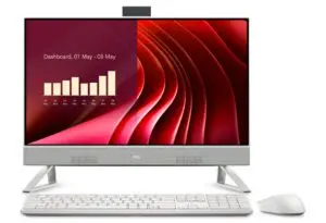 Komputer Dell 24 All-in-One EC24250 Win11Pro CORE 7-150U/16GB/1TB/23.8 FHD/Intel Graphics/Cam/WLAN+BT/3Y ProSupport