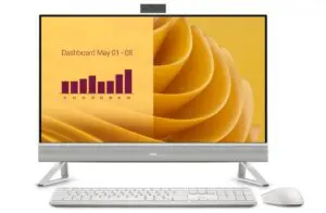 Komputer Dell 27 All-in-One EC27250 Win11Pro CORE 7-150U/16GB/1TB/27.0 FHD/Intel Graphics/Cam/WLAN + BT/3Y ProSupport
