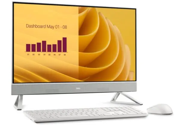 Komputer Dell 27 All-in-One EC27250 Win11Pro CORE 7-150U/16GB/1TB/27.0 FHD/Intel Graphics/Cam/WLAN + BT/3Y ProSupport