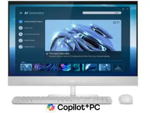 Komputer Dell 27 All-in-One EC27260 W11Pro U5-322/16GB/512GB SSD/27.0 FHD/Int/FHD Cam/Mic/WLAN+BT/Kb/Mouse/3Y Dell Care Plus