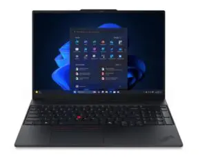 Lenovo Laptop ThinkPad E16 G4 21YE007LPB W11Pro 5 320/16GB/512GB/INT/16.0 WUXGA/Black/3YR OS + CO2 OFFSET