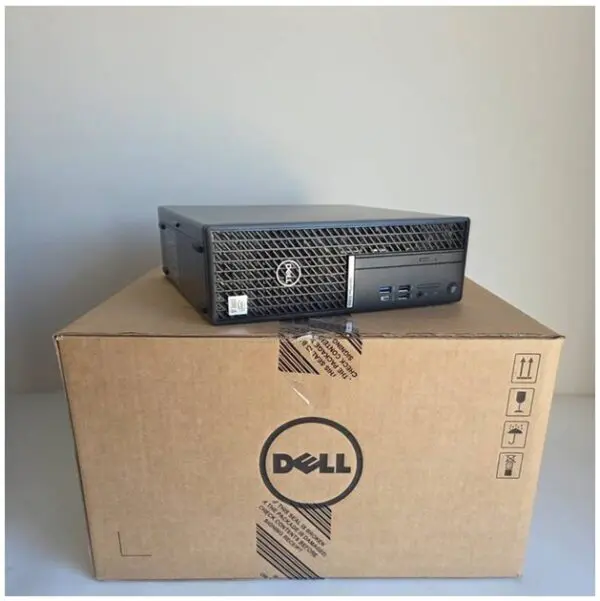 Zestaw Komputer poleasingowy Optiplex 5080SFF Core i5-10500 (10-gen.) 3,1GHz / SSD 256GB NVMe / 16GB / Win11Pro /Klawiatura KB216 + mysz MS116 /